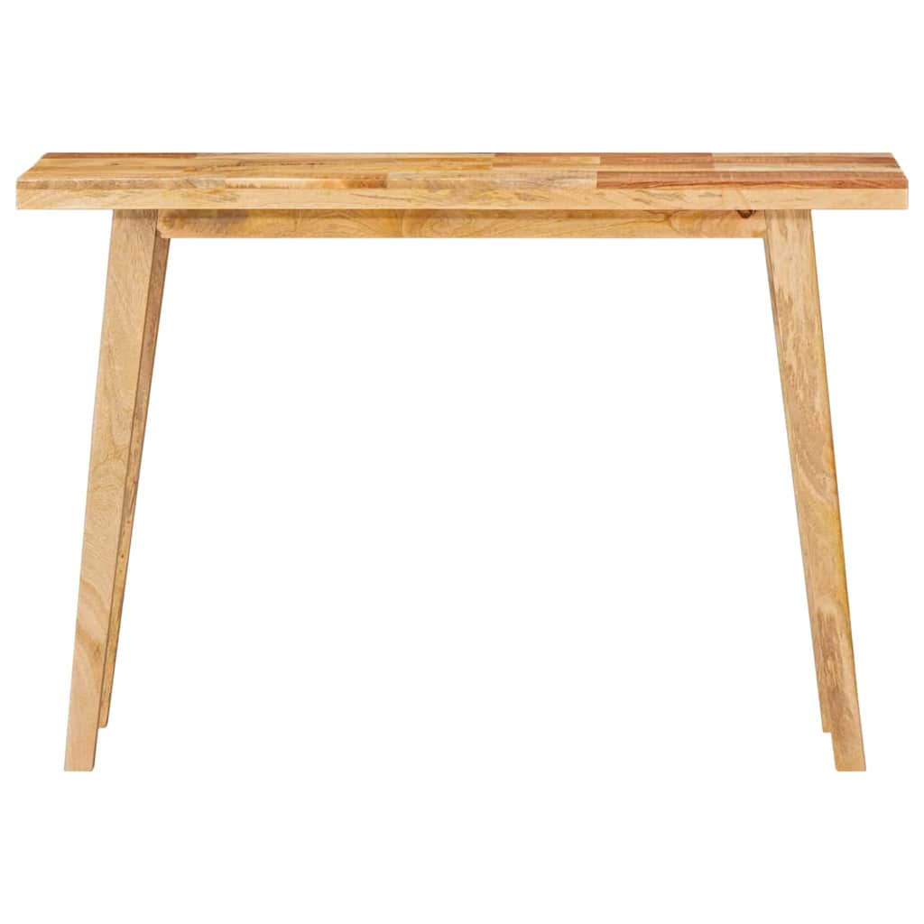 Dining Table Natural 100 x 35 x 75 cm Solid Mango Wood