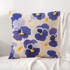 Flower Design Cushion Cover Summer Coolness Linen Fabric Double-Sided Printing Pillow Case Sofa Home Decor Gift