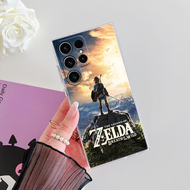 The Legends-Zeldas Game Clear Case For Samsung Galaxy S26 S25 S24 S23 Ultra S20 S21 FE S22 Plus S26 Ultra S25FE Soft Phone Cover