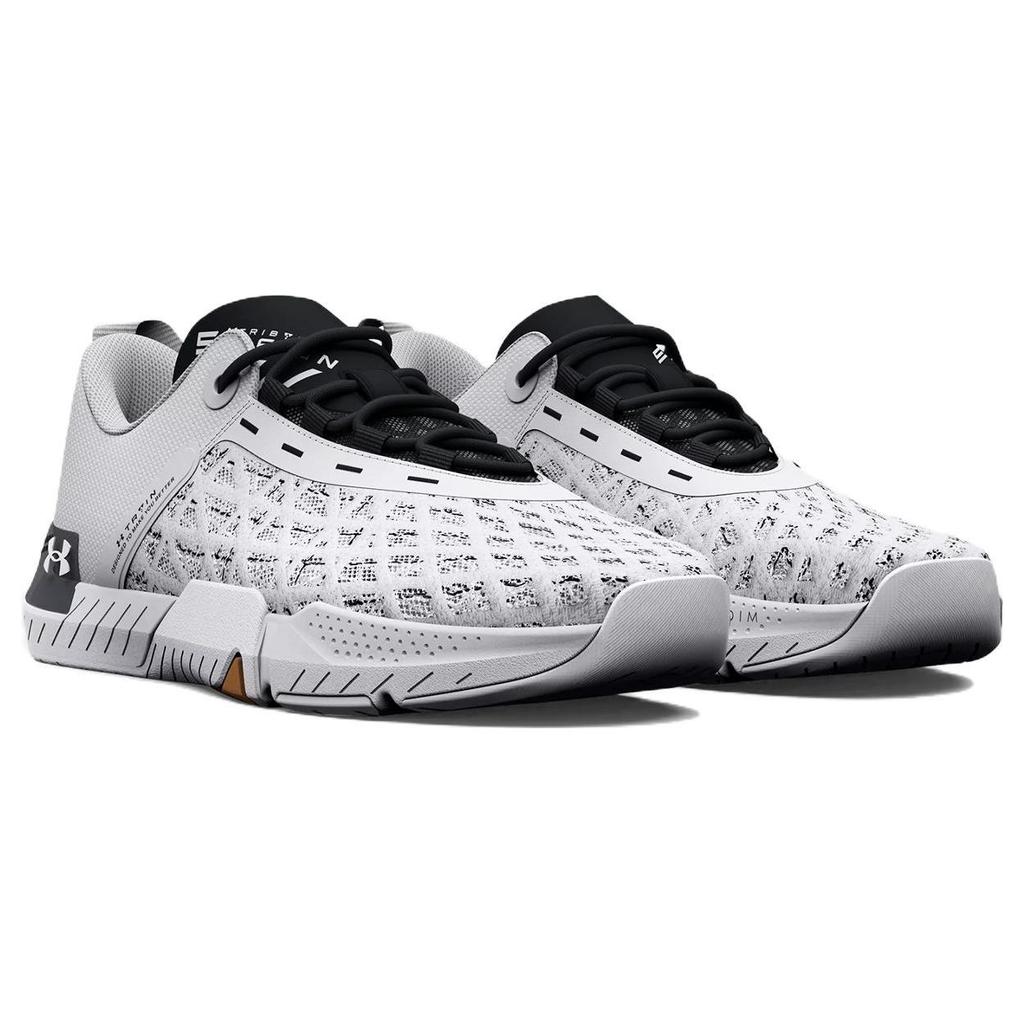 Under Armour TriBase Reign 5 Men's White Black Training Shoes 3026021-100