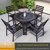Outdoor Aluminum Alloy Patio Dining Set