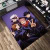 Jujutsu Kaisen Characters Home Carpet Office Decorative Carpet For Living Room Bedroom Door Mat Floor Rug Computer Chair Area Rug