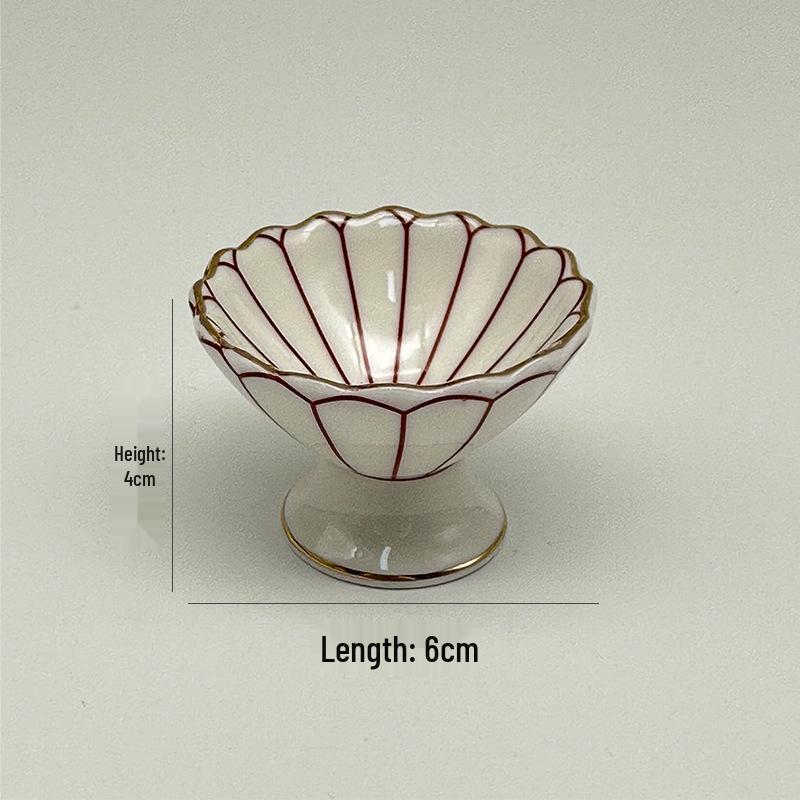 Japanese Ceramic Sushi Snack Plate