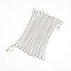 FANAHOKO Wiring Chain (4.5mm X 5m) Electrician's Chain, Wiring Guide, Ball Chain with Jump Ring