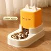 Automatic Cat Water Fountain & Feeder: Integrated Circulation Dispenser
