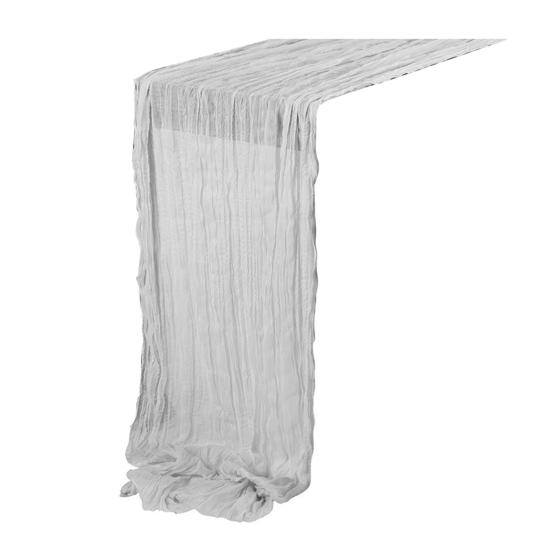 Tischläufer, rustikale Tischdecke, weich, waschbar, lichtecht, handgefärbte Tischdecke, Hochzeitsfeier-Dekoration