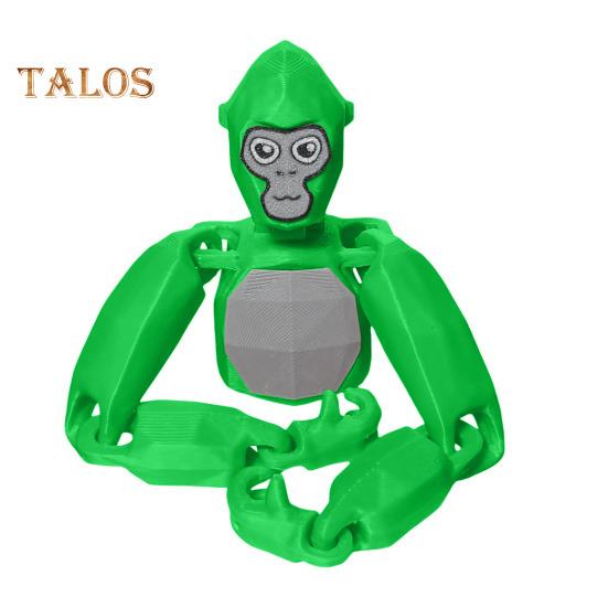

Гибкая игрушка Gorilla Tag для детей, фигурка гориллы с гибкой рукой, настольная игрушка-фиджет Gorilla, подарок на день рождения для поклонников Gorilla Tag зелёный