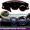 For Hyundai Veloster 2012 2013 2014 2015 2016 2017 2018 Dashboard Cover Board Anti-Slip Mat Protect Pad Car Sunshade Carpet Rug