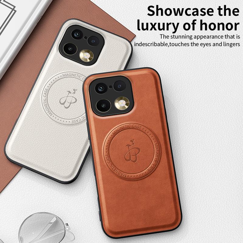 Wireless Charging Magnetic Case for Realme 16 Pro 5G 16 Pro+ Plus Protective Cover PU Leather Hard Back Shell Coque