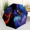 Avatar Inspired Umbrella:Automatic Opening&Closing,Foldable Design,8 Bone Frame Perfect for Fans,Travelers,and Everyday Use!0171b