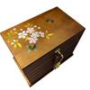 Wooden Jewelry Box with Drawers Vintage for Dresser, Bedside Table