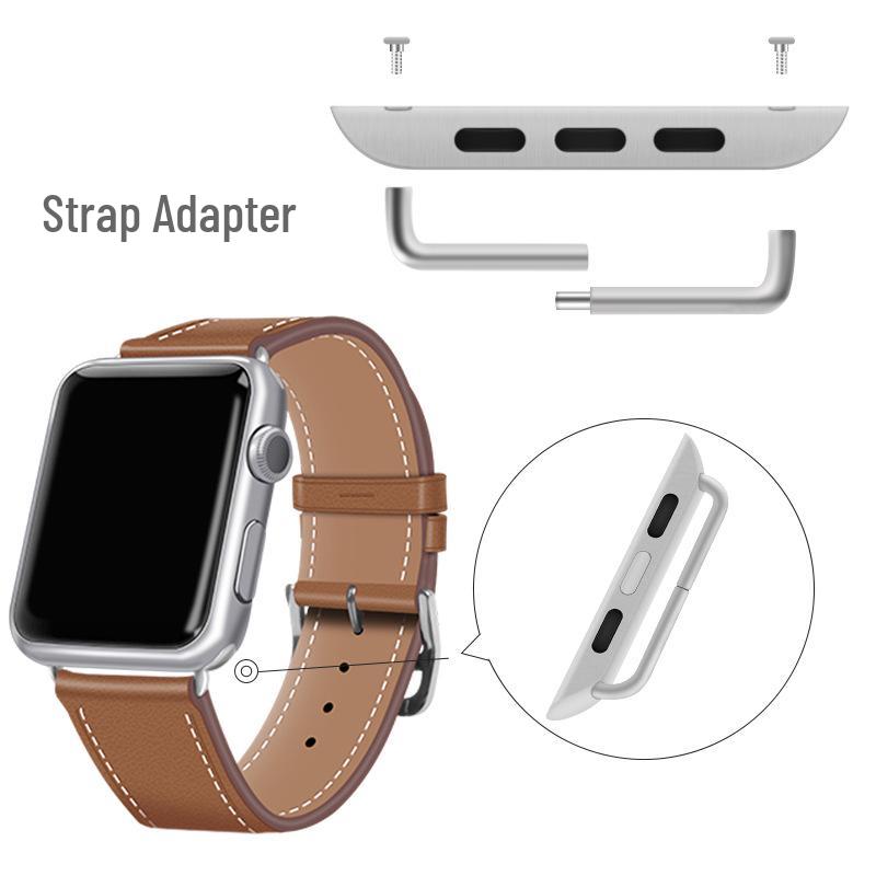 Kompatibler Metall-Stecker für Apple Watch 38/42mm, Serie 3, 4, 5.