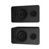 Bookshelf Speaker Set 3 Inch Black HiFi Sound Supports Bluetooth Optical Fiber AV USB Input Home Theater Speaker