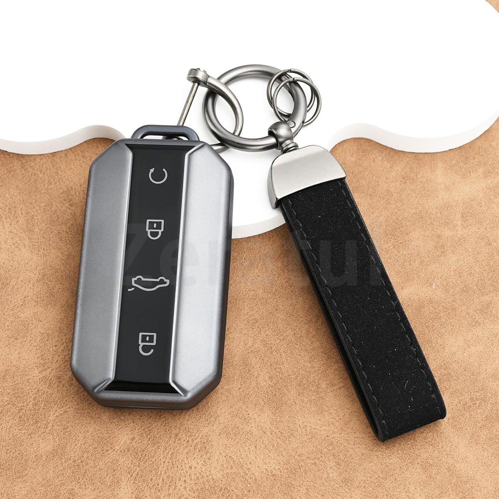 Tpu Shell Holder For Chery Jaecoo J5 J7 5 7   Car Key Case Fob Keychain Remote Keyless Protection Cover Bag Accessories