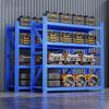 Zhixin Yuncai Blue 4-Tier Heavy-Duty Storage Shelf