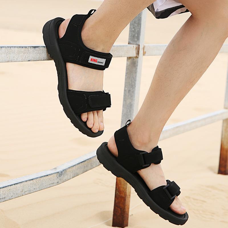 fashion Man Outdoor Sandals Black Sneakers Comfortable Beach Sandals Mens Shoes Casual shoesqp09