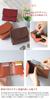 Genten Women's Bifold Wallet, Genuine Leather, Dark Brown, GE-44871-56