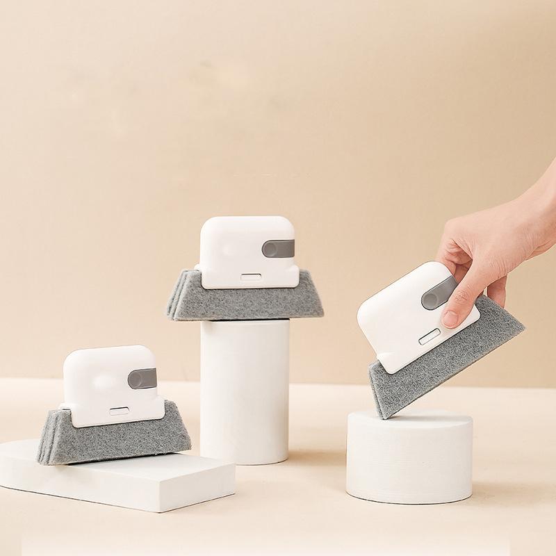 1-4PCS  Window Groove Cleaning Brush  A Small Brush for Sweeping Grooves  Window Slot Cleaning Tool