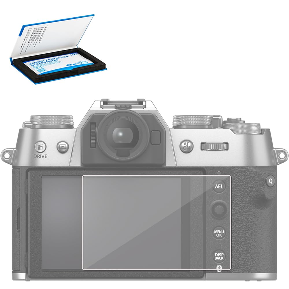 

[Fujifilm X-T50 LCD Film] JJC Fujifilm X-T50 Film Fujifilm X-T50 X-S10 X-T30 X-T10 X-T20 X-E3 X-T100 LCD Защитная пленка с высокой степенью амортизации