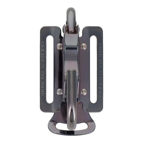 Sankyo Corporation DBLTACT Movable Tool Hook, Curved Gate with Claws, Gunmetal, DT-TBM-811G