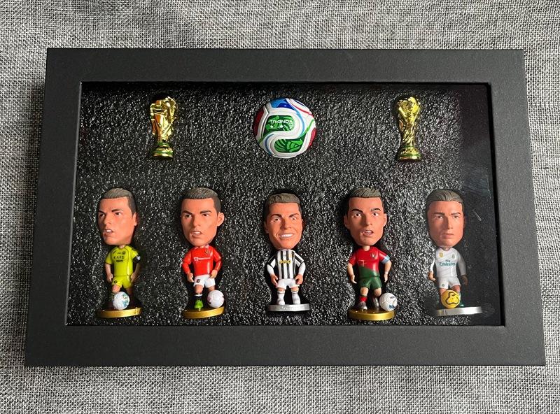 Football Figurine Set Doll Car Decoration World Cup Souvenir Euro Style