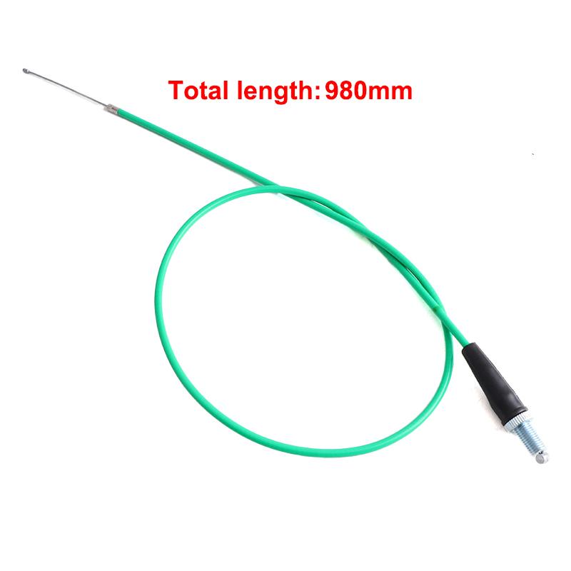 For Yamaha Kawasaki KTM Honda Suzuki Dirt Bike Universal Motorcycle Accelerator 980mm 1080mm Straight Connection Throttle Cable