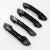 Glänzendes Schwarzes Auto Zubehör Carbon Türgriff Abdeckungen Zierleisten Paste Stil Für Volkswagen VW Golf 8 Mk8     2024