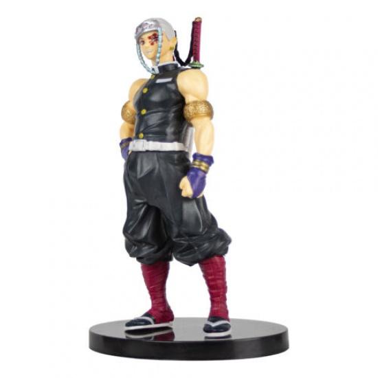 Akční figurka Tengen Uzui Demon Anime Slayer Zvuková figurka Hashira Toy Socha