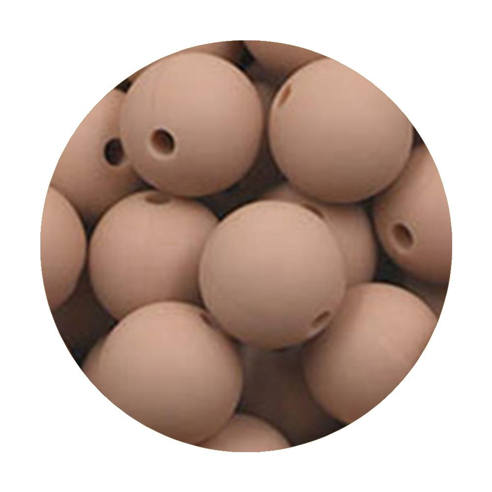 50Pcs/lot 9/12/15mm Loose Beads Silicone Round Beads Pearl Beads Food Grade For Jewelry Making DIY Handmade Accessories