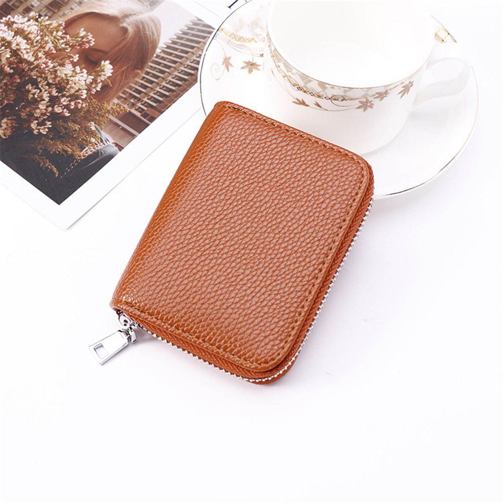 Bank/ID/Credit Card Holder Wallet Women/men Creative Business Card Holder PU Leather Wallet Fashion Card Case