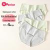 Fenteng Women's 10A Antibacterial Cotton Underwear 4-Pack