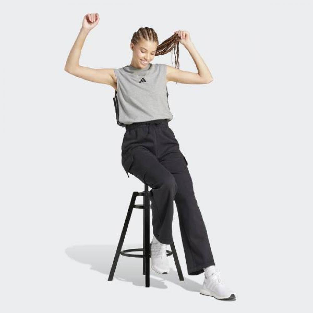 Adidas Essential Linear Fleece Cargo Pants