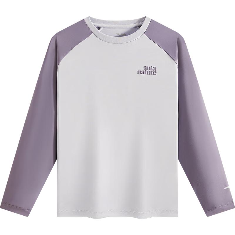 Anta Kids Unisex Knit Long-Sleeve Shirt TA72536403 175