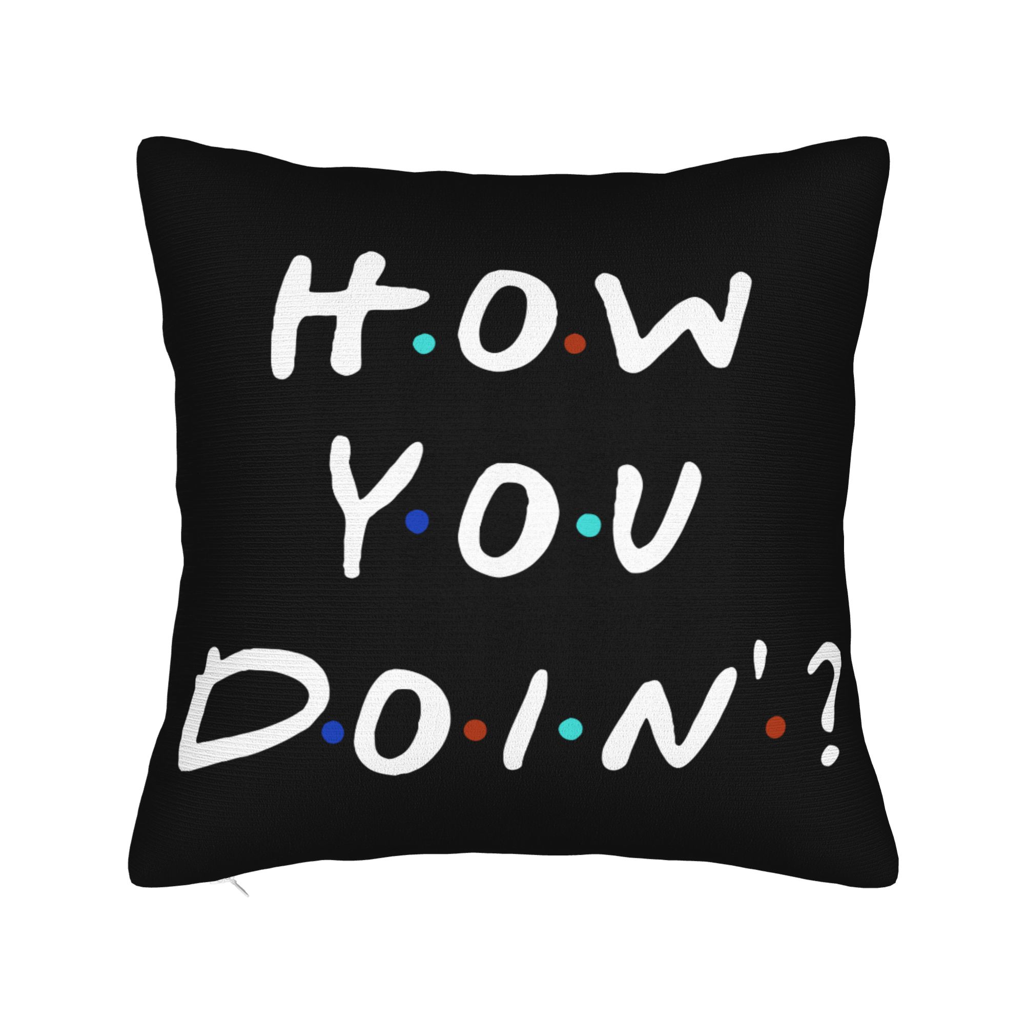 

Joey Doesnt Share Food Friends TV Show Pillowcase Soft Cushion Cover Decorations Throw Pillow Case Cover Home Dropshipping 30x30cm 12x12in