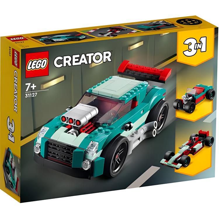 LEGO Creator Creative Versatile 3 in 1 Collection Car Model Street Racing Building Blocks 258pcs 31127