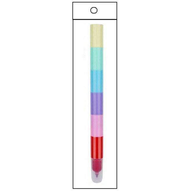 

Peach Blossom Three-Color Fluorescent Pens with Sponge Beads and Rhombus Tips Interchangeable Heads