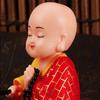 Handgefertigte Solar Nickende Buddha Spielzeuge Tathagata Buddha Schreibtisch Buddha Statue Zuhause Auto