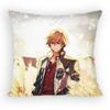 Eiyuu Densetsu Rean Schwarzer Pillow Case Anti-Dustmite Pillowcase Invisible Zipper Silky Short Plush Sofa Cushion Cover