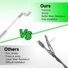 105-1845 Deck Engagement Clutch Cable Replace for 20012 20016 20019 20001 20003 20005 20007 20064 Lawnmower Deck Cable