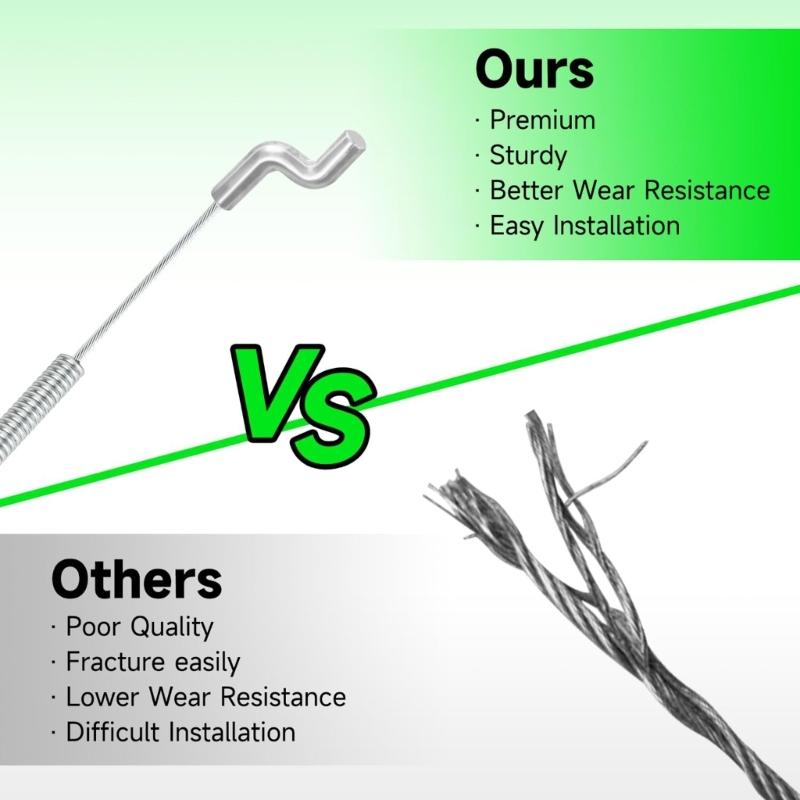 105-1845 Deck Engagement Clutch Cable Replace for 20012 20016 20019 20001 20003 20005 20007 20064 Lawnmower Deck Cable