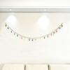 Handwoven Pet Toy Storage Rope With 10 Colorful Clips Multifunctional Hanging Organizer For Party Wall Decor Photo Display Stuffed Animal Storage