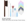 Set 18 Buc/Set Kit Curățare Bijuterii Design Mâner Ușor Perii de Curățare Delicate Pânză de Lustruire Îndepărtează Petele Kit Întreținere Bijuterii