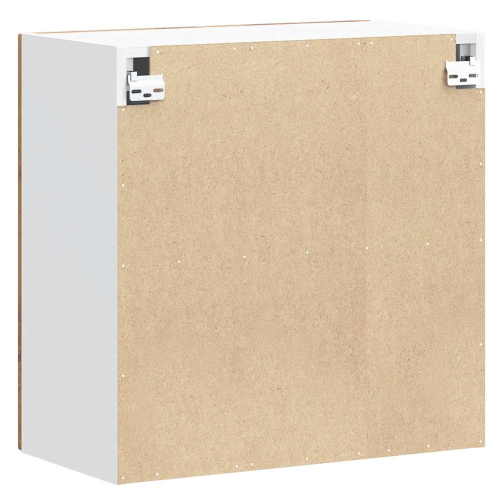 "Lucca" Kitchen Wall Cabinet Old Wood Glued Wood