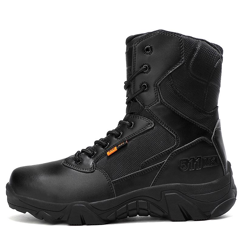 Golden Sapling Plus Size Men's Combat Dersert Boots Fashion Waterproof Man Outdoor Tactical Ankle Boot Leisure Hiking Shoes Male