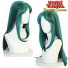 Lum Lamu Long Green Cartoon Cosplay Wig For Any Face Shape