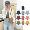 Women's Mini Crossbody Phone Bag - 2025 Multi-layer Oxford Cloth Compact Shoulder Bag