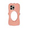Creative solid color magic mirror for Apple 16promax mobile phone case iPhone15 silicone 14 cute 13 protective case