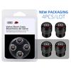 2026 Hot 4Pcs 3D Aluminum Car Wheel Tire Air Valve Dust Caps For 22x Sline A1 A2 A3 A4 A4L A5 A6 A7 A8 A8L TT Q1 Q2 Q3 Q4 Q5 Q6 Q7 Q8 B2 D2