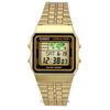 Refurbished Casio Digital Stainless Steel World Time A500WGA-1DF A500WGA-1 Men's Watch