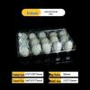 Thickened Plastic Egg Cartons